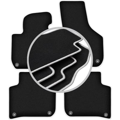 CARLUX-SILVER automatten voor: Skoda Superb II sedan, stationwagen (2008-2015)