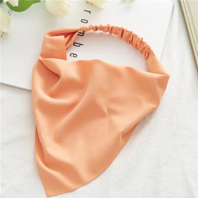 12 Stuks Zomer Vintage Print Bloemen Strand Bandana Haarsjaal Mode Elastische Rubberen Hoofdbanden Voor Vrouwen Meisjes Haaraccessoires brown