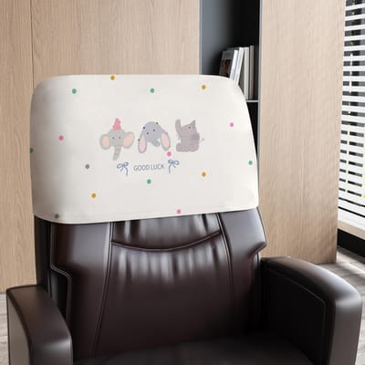 Universele Stoelhoes Kantoor Gebruik Computer Grote Klas Hoofdsteun Rugleuning Half Handdoek Massage Liggend Alleen Bescherming Baas Kruk One size