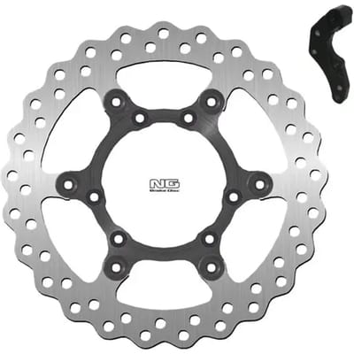 Vlotterende motorremschijfset en steuntje NG Brake Disc Wave 1154XK03
