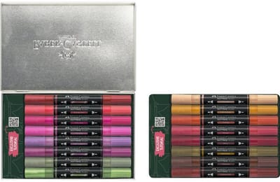 Acrylmarker Faber Castell Multimark bewaarblik Style it Home 16 stuks - FC-186017