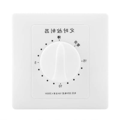 Timer Countdown 220V In Wall Timer Wasserpumpe Schalter Steuerung für Lichter Abluftventilatoren Heizungen Pumpen - 15 Minuten .