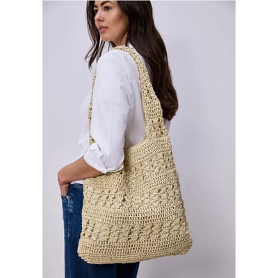 Tas met macramalook