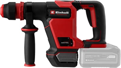 Einhell Professional Accu Breekhamer TP-DH 18/4 Li BL Solo - Power X-Change - 4 J - SDS-Plus - Incl. Punt en platte beitel - Incl. Transport-/Opbergkoffer - Excl. accu en lader