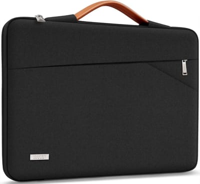Draagtas voor 13.3 Inch Laptops - Beschermhoes voor MacBook Air, Pro, Acer, HP, Lenovo en Dell - Zwart, Waterdicht en Schokbestendig