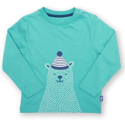 Baby T-shirt met lange mouwen Kite Hello Baby Bear