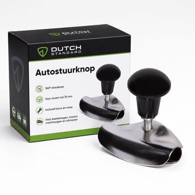Stuurknop - Universeel - Metaal - Chroom