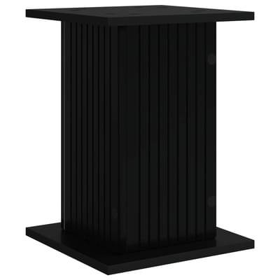 vidaXL - Plantenstand - Zwart - 30,5 - x - 30 - x - 43 - cm - Bewerkt - hout