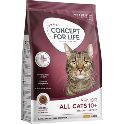 Concept voor het leven Alle katten 10+ - Nieuw Receptuur: 3 kg