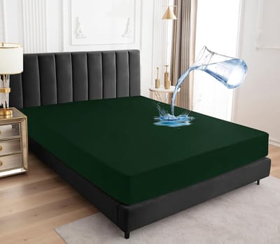 Famanu – Waterdichte en ademende matrashoes 90x200 cm, hoeslakenmodel, groen