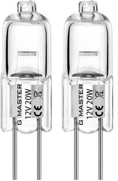G Master- G4 Halogeen lichtbron - 12V - 20W - Halogeen lamp - 2 stuks
