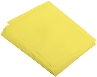 Dailygoods- Kopieerpapier A4 80 g/m² - Gekleurd - Citroengeel - Origami Vellen - Duurzaam - Geschikt voor Knutselprojecten - Origami Papier