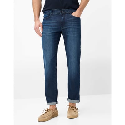 Brax Heren Jeans  Style CADIZ, donkerblauw, maat 31/34
