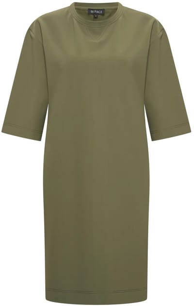 MI PIACE - Bonded Travel Jurk Midi 202682 Deep Depth - Maat : XS