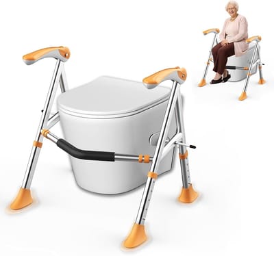 Hoe je een toilet opstahulp kunt gebruiken - Hoogte verstelbare toiletverhoging voor senioren en gehandicapten