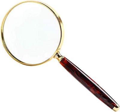 Vergrootglas met Handvat - Leesloep Hobbyloep - Hobby's en Lezen - Hoge Transmissie Glas - Grote Diameter - Groen