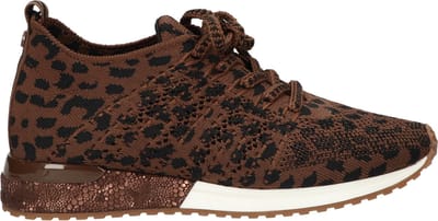 La Strada Sneaker Leopard Knitted - Damesschoenen - Maat - 37