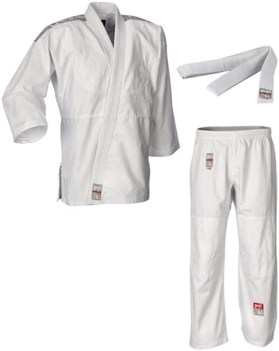 Ju-Sports Judopak Kinderen 'Yoji' - Wit - met band (Beschikbaar in verschillende maten)