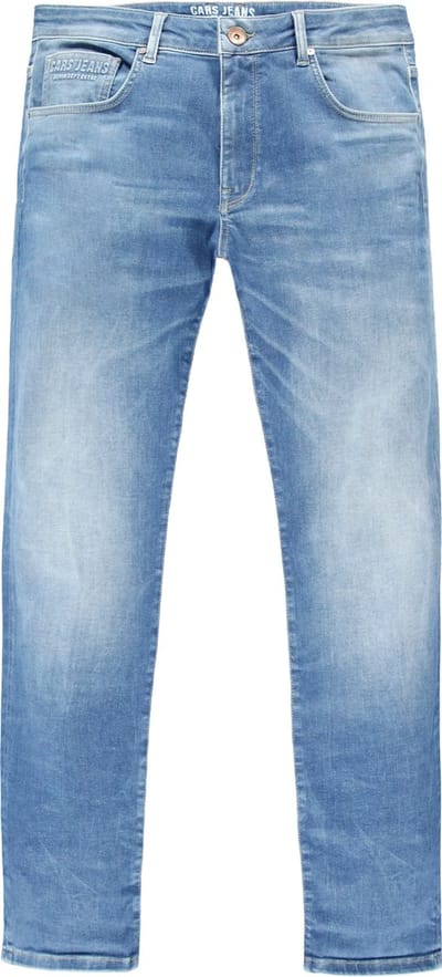 Cars Jeans Heren BATES DENIM Skinny Fit BLEACHED USED - Maat 28/34