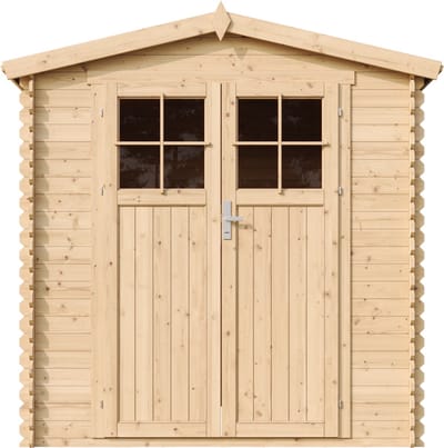 Timbela M343F - Houten tuinhuis - 3,53 m² - 206x216xH218 cm - zonder vloer