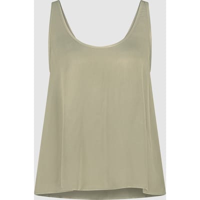 Circle of Trust Isabella Top Vintage Olive Maat: XS | Mouwloze Tops Outlet | Dames | Groen