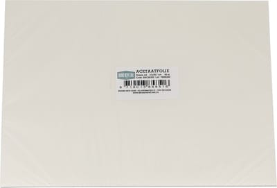 BrandNewCake® Acetaatfolie Sheets - Inlegfolie - A4-formaat 21 x 30 cm - Bakken - 50 Stuks