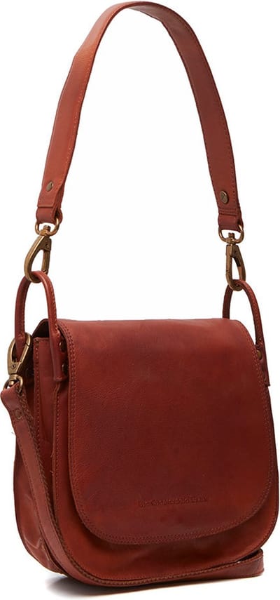 The Chesterfield Brand Leren Schoudertas Schoudertas Sumatra Shoulder Bag Cognac Lichtbruin