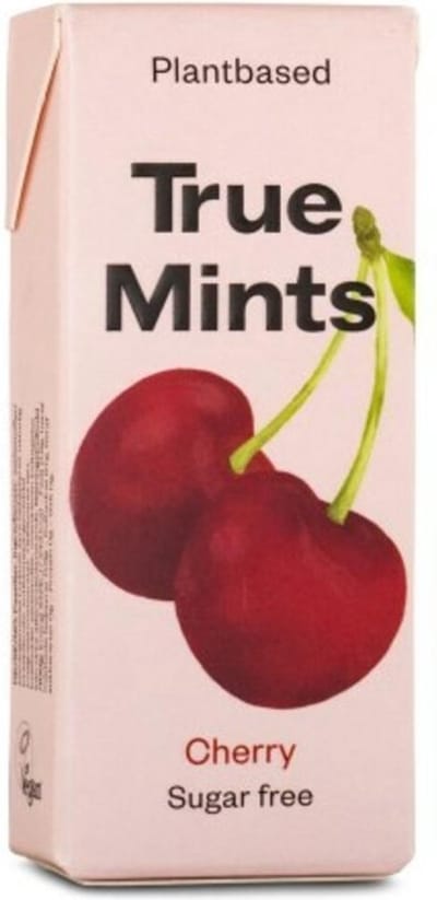 True Mints Cherry suikervrij 13 Gram