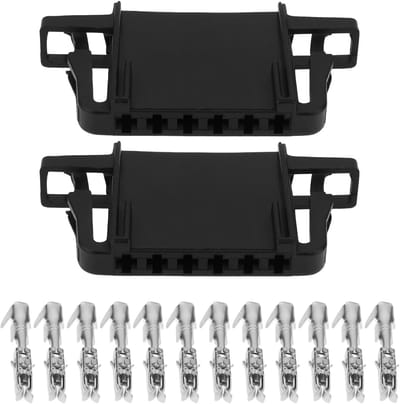 Dailygoods - 2 Stuks 6-Pin Auto Plug Reparatie Kit
