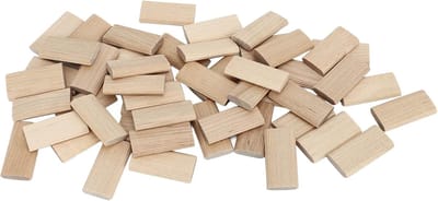 Domino Tenon - Houten Pen Stopper - Meubels Verbindingen Maken - Dicht Beukenhout - 6 x 40 Mm - Standaard