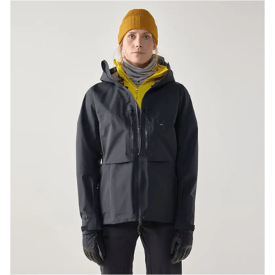 Haglofs Spitz GTX Pro II Jacket Dames (Maat - M, Kleur - True black)