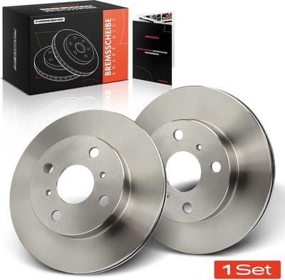 Frankberg 2x Remschijven Vooras voor Toyota Yaris P1 10L 13L 14L