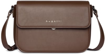 bugatti schoudertas Almata Shoulderbag Brown donkerbruin