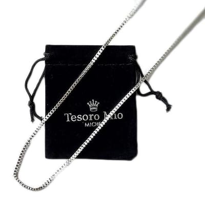 Tesoro Mio Michel – TMM Basics – Venetiaanse Ketting – Zilver Verguld Edelstaal – 45 cm
