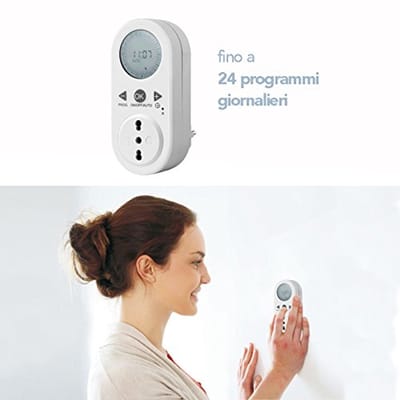Digitale Timer met Temperatuurbereik en Programmering - 24 Uur