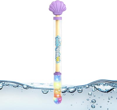 Waterspeelgoed Kinderen - Waterpistool Elektrisch - Buiten Spelen - Met LED Verlichting - 36 x 7 x 4 cm - Paars