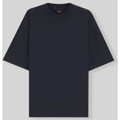 relaxed fit T-shirt van puur katoen model 'TE_TILE'