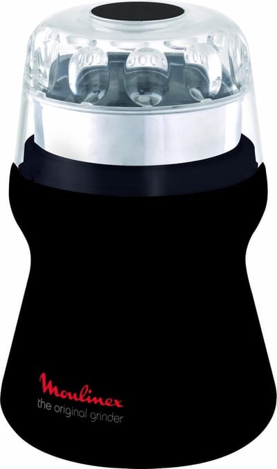 Moulinex The Original Grinder AR1108 - Elektrische koffiemolen - Doorschijnend deksel - 1800 W - Zwart
