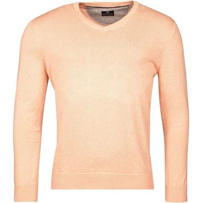 Baileys Trui V-Neck Pullover Single Knit Pastel Roze / male