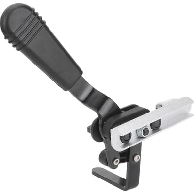 Frein à main pour fauteuil roulant, 25 mm, 1 po, en alliage d'aluminium robuste, pour personnes âgées, gauche