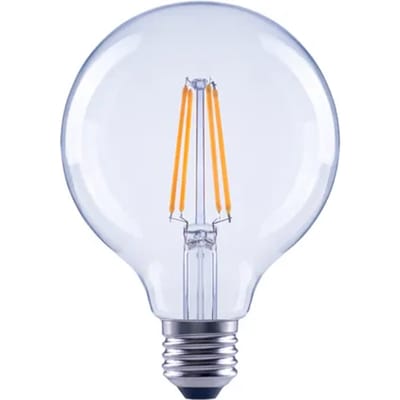Sencys Ledfilamentlamp Globe - 9,5cm - Warm Wit - E27 - 3,4w