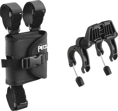 Petzl Ultra Voorlichtbeugel Zwart
