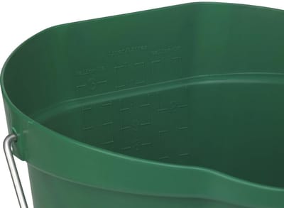Hygiëneemmer 12 liter - ideaal voor reinigingsmiddelen en ingrediënten