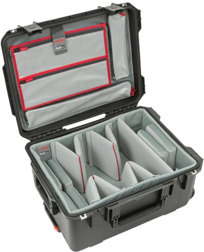 SKB - iSeries 3i-2015-10 - Waterdichte Koffer - Zwart - Think Tank Video Verdelers en Deksel Organizer