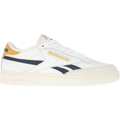 Reebok Heren Club C Revenge Flat Sportschoenen (Wit, Marine)