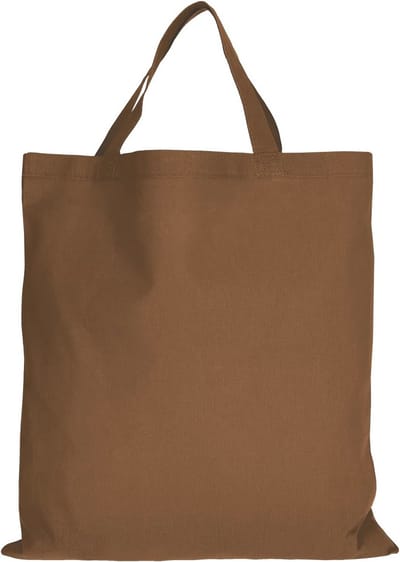 Katoenen boodschappentassen set van 5 stuks - 28 kleuren - 38 x 42 cm