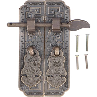 Kast Gezichtsplaat Messing Materiaal Brons Gunstig Vleermuispatroon Retro Chinese Kastknoppen voor