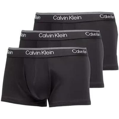 Boxershort met elastische logoband in een set van 3 stuks