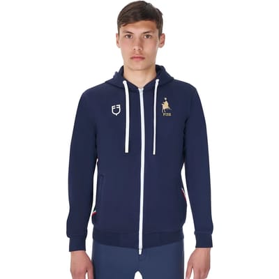 Hooded sweatshirt met rits Equestro X Fise