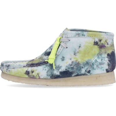 Scarpa Lifestyle Wallabee Boot voor heren, turquoise tie-dye